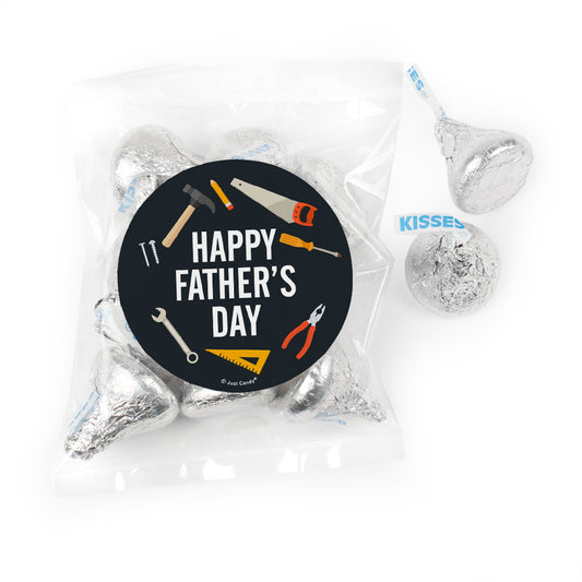 Father's Day Tools Hershey Kisses in a Candy Bag